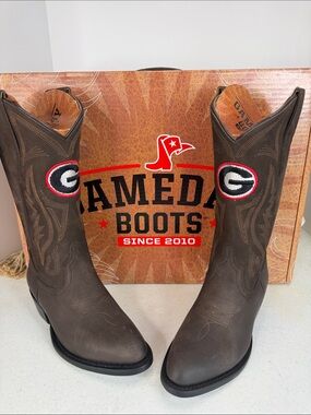 Gameday Women's Western Boot - Georgia Bulldogs Size 6.5 WGDGEO-BWN